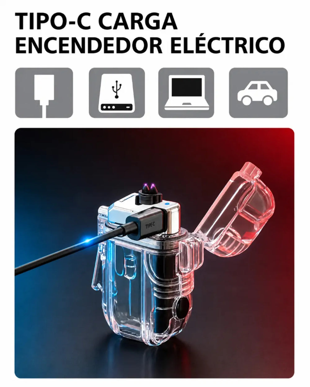 Mini linterna recargable — REF: WXJ-01