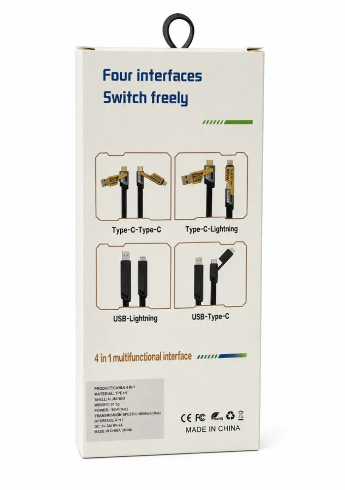 Cable 4 en 1 — REF: TT-111