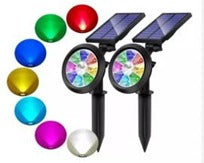 LAMPARA SOLAR 92 7 COLORES MUNDO