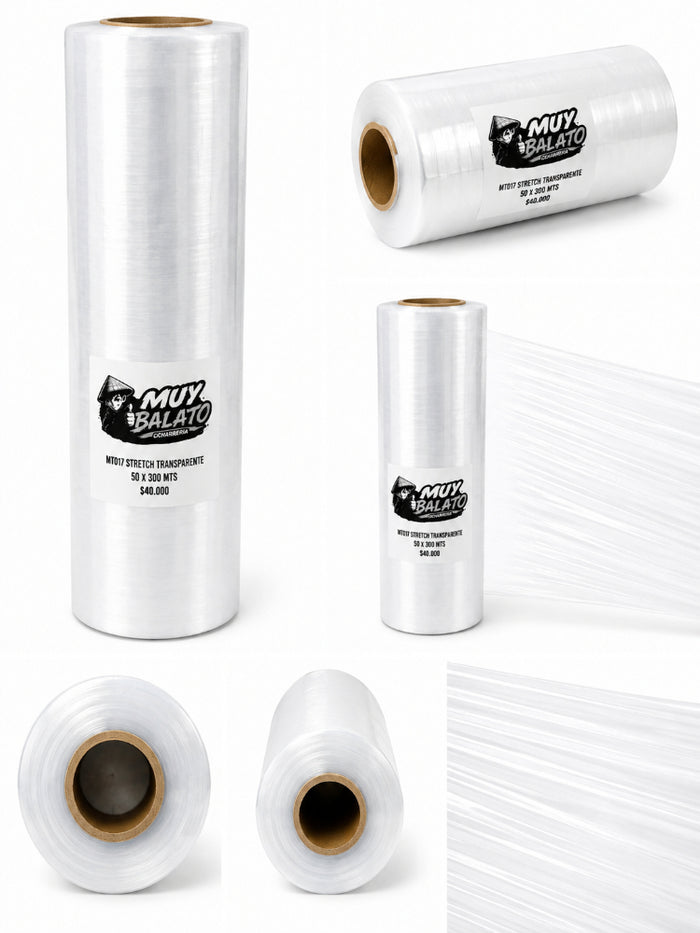 Papel Strech 50 x 300 metros — REF: MT017