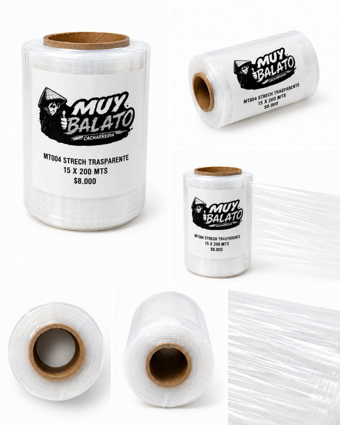 Papel Strech 15 x 200 metros — REF: MT004