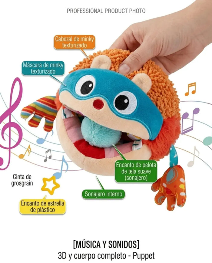Muñeco de apego musical — REF: TT-1 MUÑECO