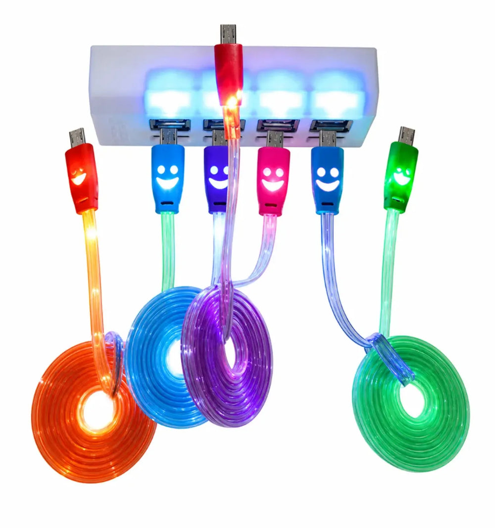 Cable Micro USB diseño feliz — REF: TT-406C
