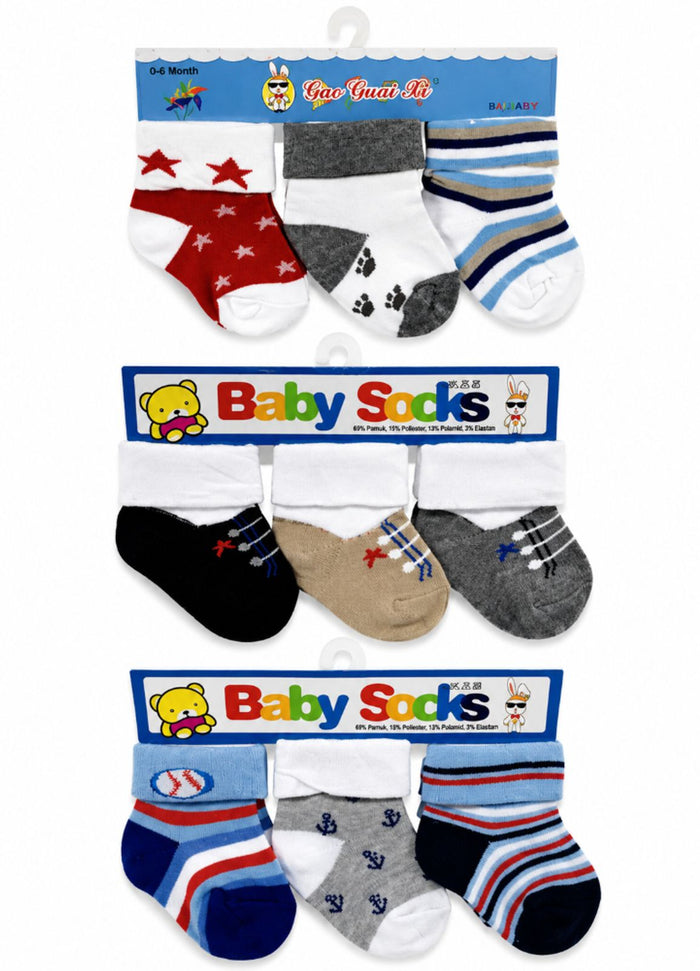 Kit de medias x 12 pares — REF: TT-W2