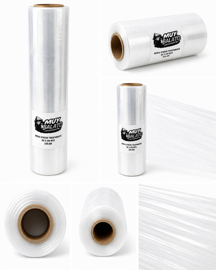 Papel Strech 50 x 200 metros — REF: MT016