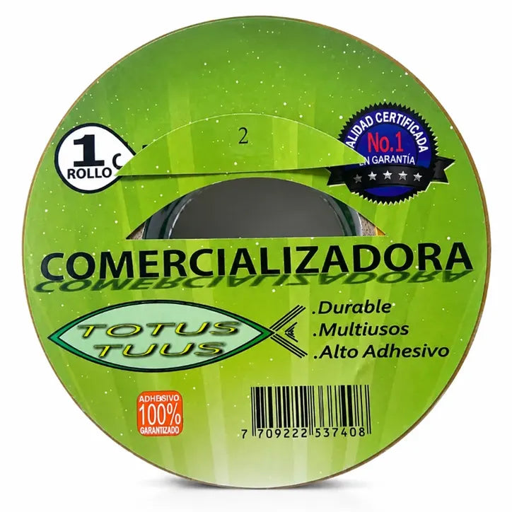 Cinta Adhesiva 100 mt x 5 cm Marrón — REF: TT-100M