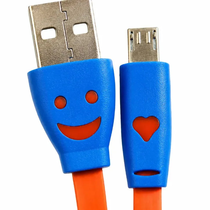 Cable Micro USB diseño feliz — REF: TT-406C