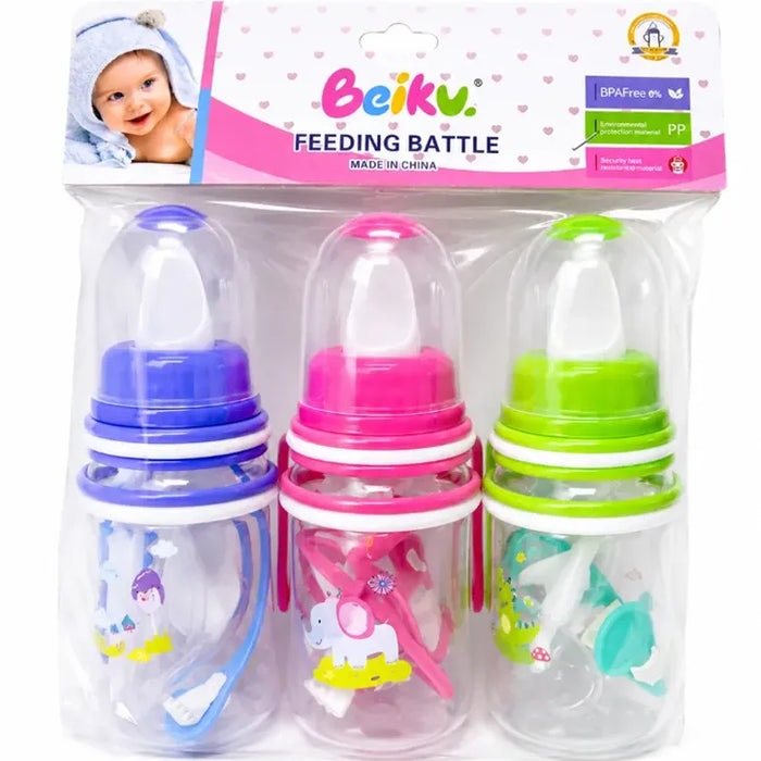 Set de tetero Beiku — REF: PAL5002A-K-3